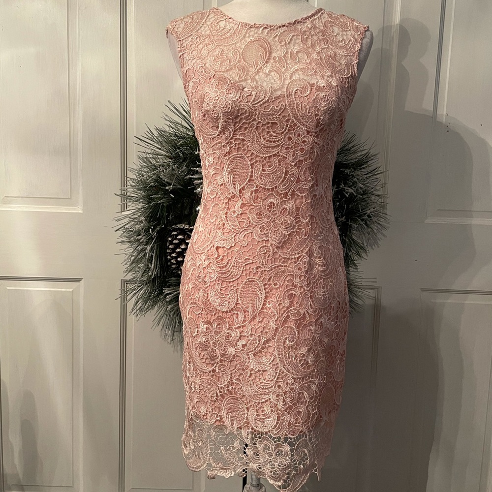 Lace Pink Dress